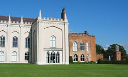 Shropshire fun casino for wedding entertainment at Combermere Abbey